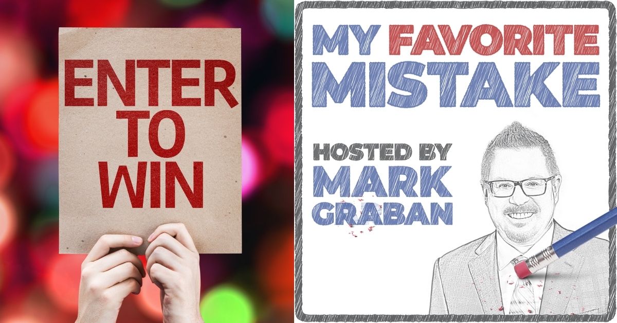 Giveaway Contests — "My Favorite Mistake" Guests - Mark Graban