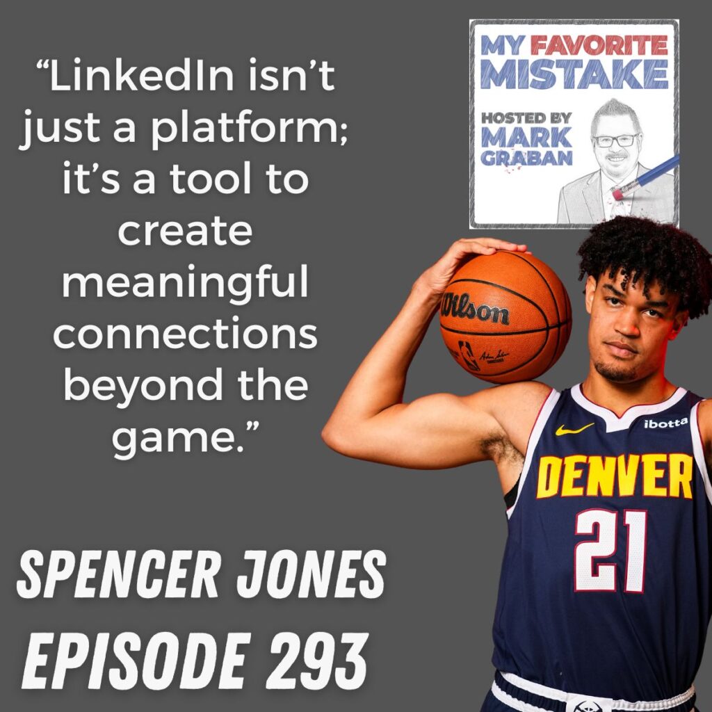 “LinkedIn isn’t just a platform; it’s a tool to create meaningful connections beyond the game.”
Spencer jones