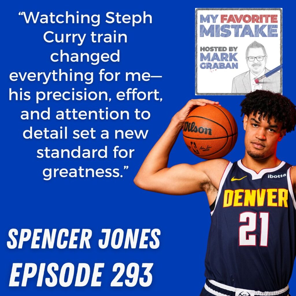 “Watching Steph Curry train changed everything for me—his precision, effort, and attention to detail set a new standard for greatness.”
Spencer jones