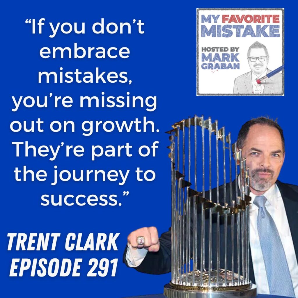 “If you don’t embrace mistakes, you’re missing out on growth. They’re part of the journey to success.”
trent clark